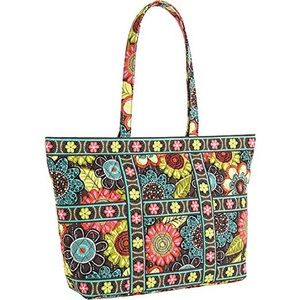 Vera Bradley Tic Tac Tote in Flower Shower